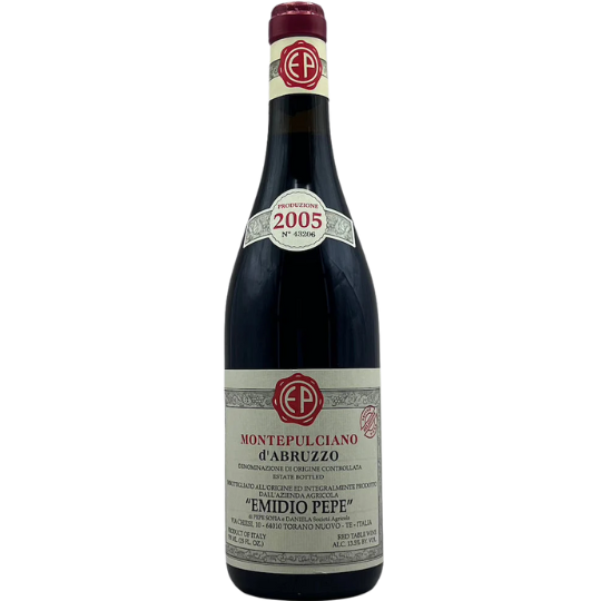 EMIDIO PEPE MONTEPULCIANO **2005* 750ML