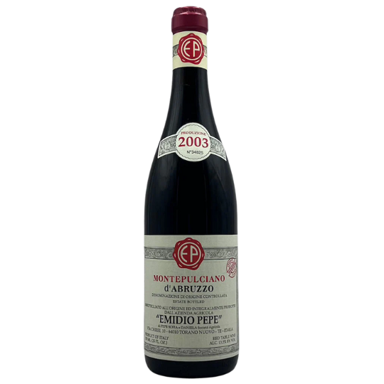 EMIDIO PEPE MONTEPULCIANO 2003 750ML