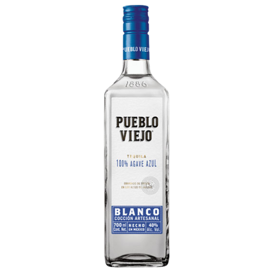 6-PACK OF PUEBLO VIEJO TEQUILA 100% AGAVE 750ML