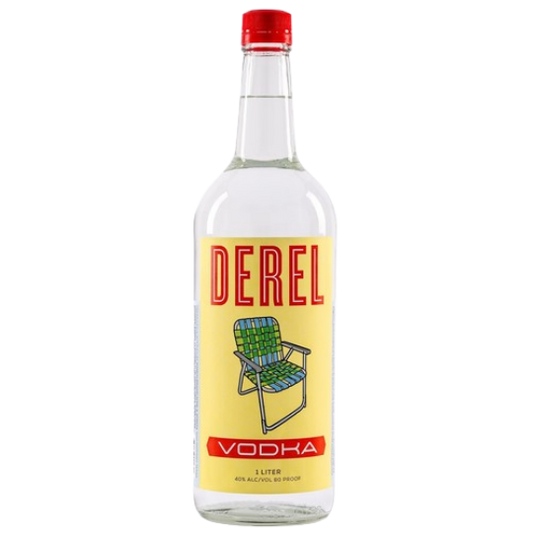 6-PACK OF DEREL VODKA 1000ML