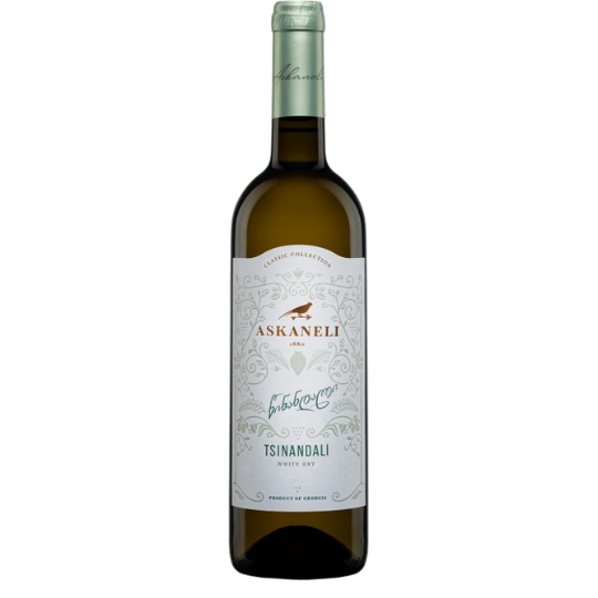 ASKANELI DRY WHITE (RKATSITELI GRAPE) 750ML