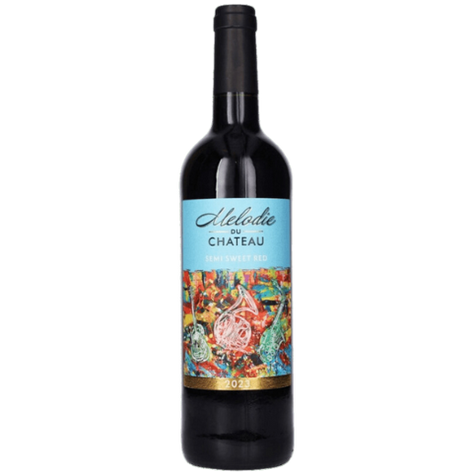 MELODIE DU CHATEAU SEMI-SWEET KOSHER RED 750ML