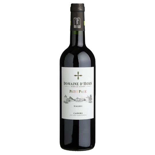 HOMS PETIT PAGE MALBEC CAHORS 750ML