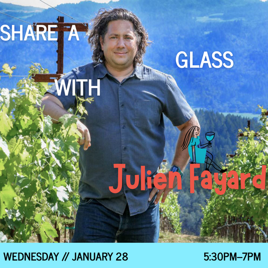SHARE A GLASS WITH JULIEN FAYARD