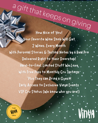 12-MONTH VINYA CRU SUBSCRIPTION (EA)