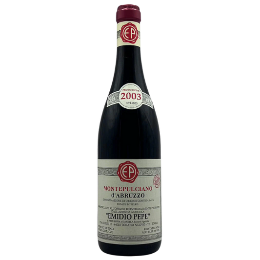 EMIDIO PEPE MONTEPULCIANO 2003 750ML