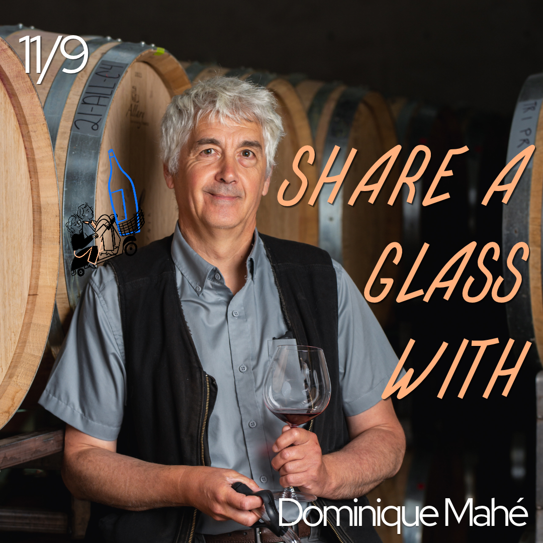 SHARE A GLASS WITH DOMINIQUE MAHE (EA)