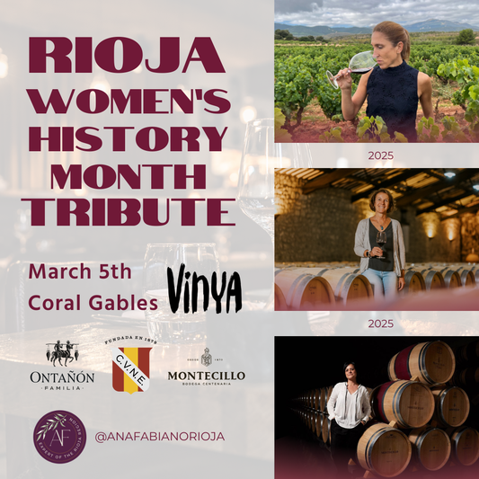 Rioja Women's History Month Tribute with Ana Fabiano | March 5th