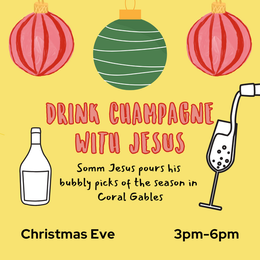 Wine Bar Takeover: Drink Champagne with Jesus