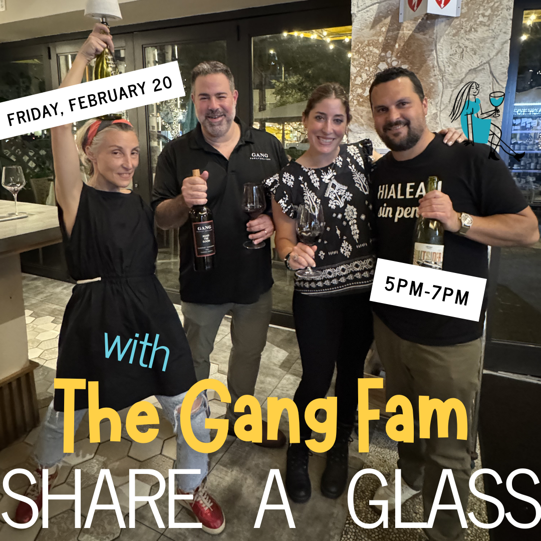SHARE A GLASS WITH THE GANG FAMILY (EA)