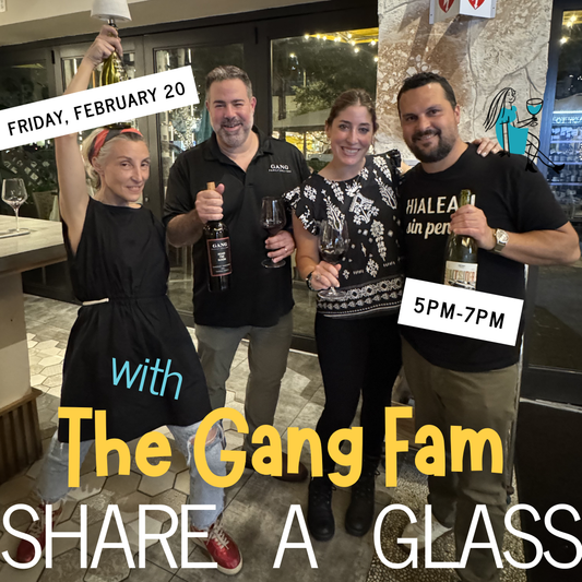 SHARE A GLASS WITH THE GANG FAMILY (EA)