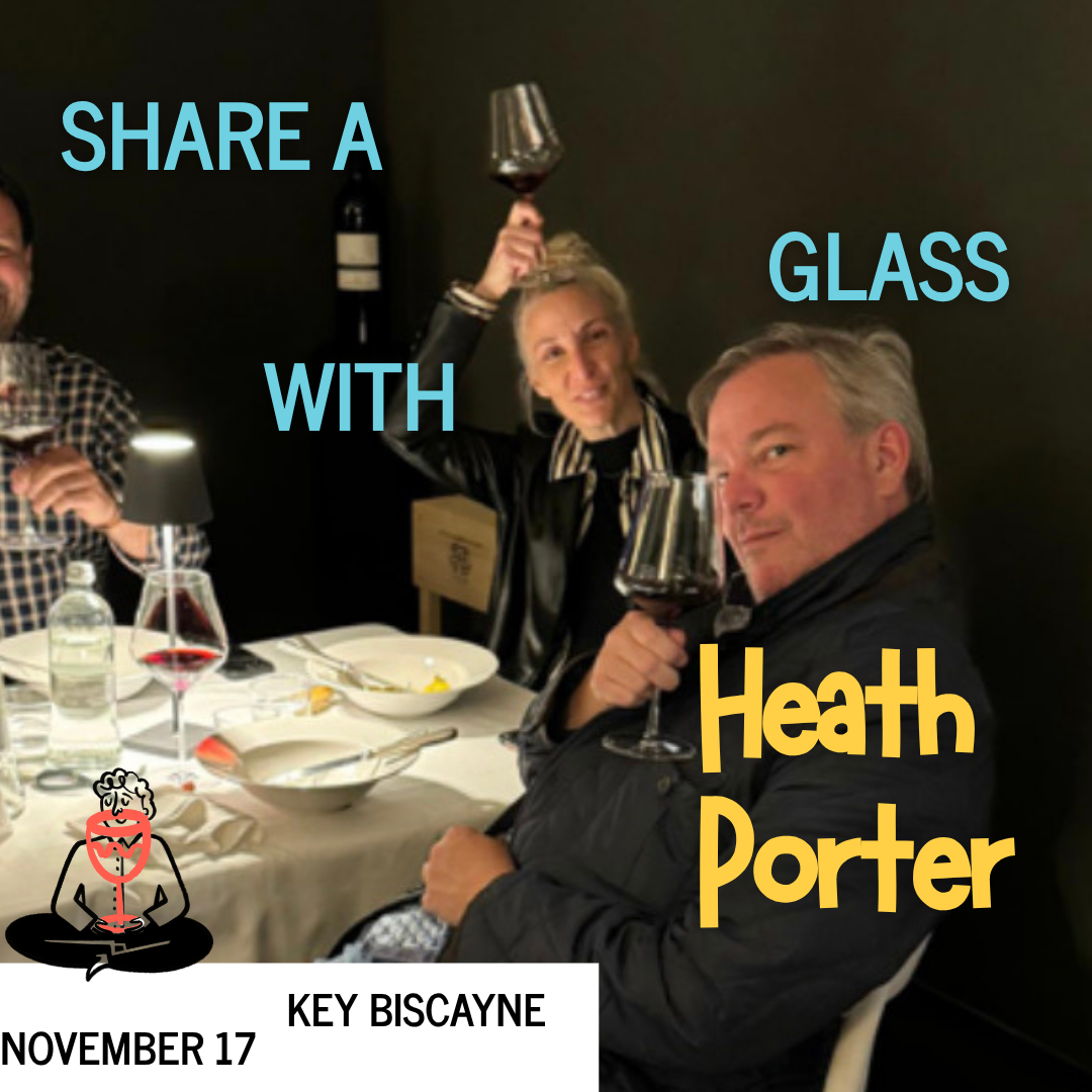 SHARE A GLASS WITH HEATH PORTER (EA)