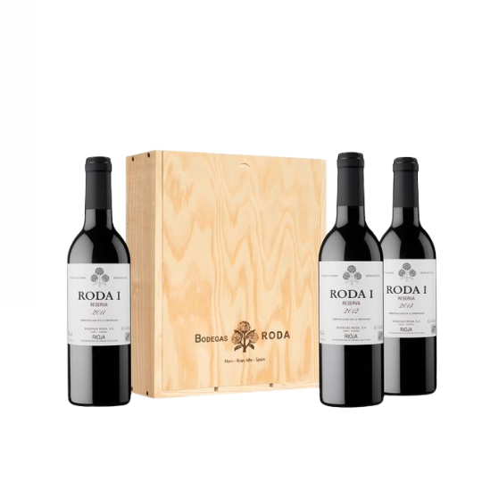 3PK Vertical Bodegas La Horra RODA I, Rioja Reserva 500ML | 2012/2016/2017