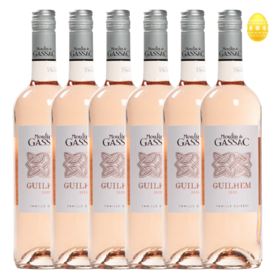 6PK MOULIN DE GASSAC ROSE 750ML