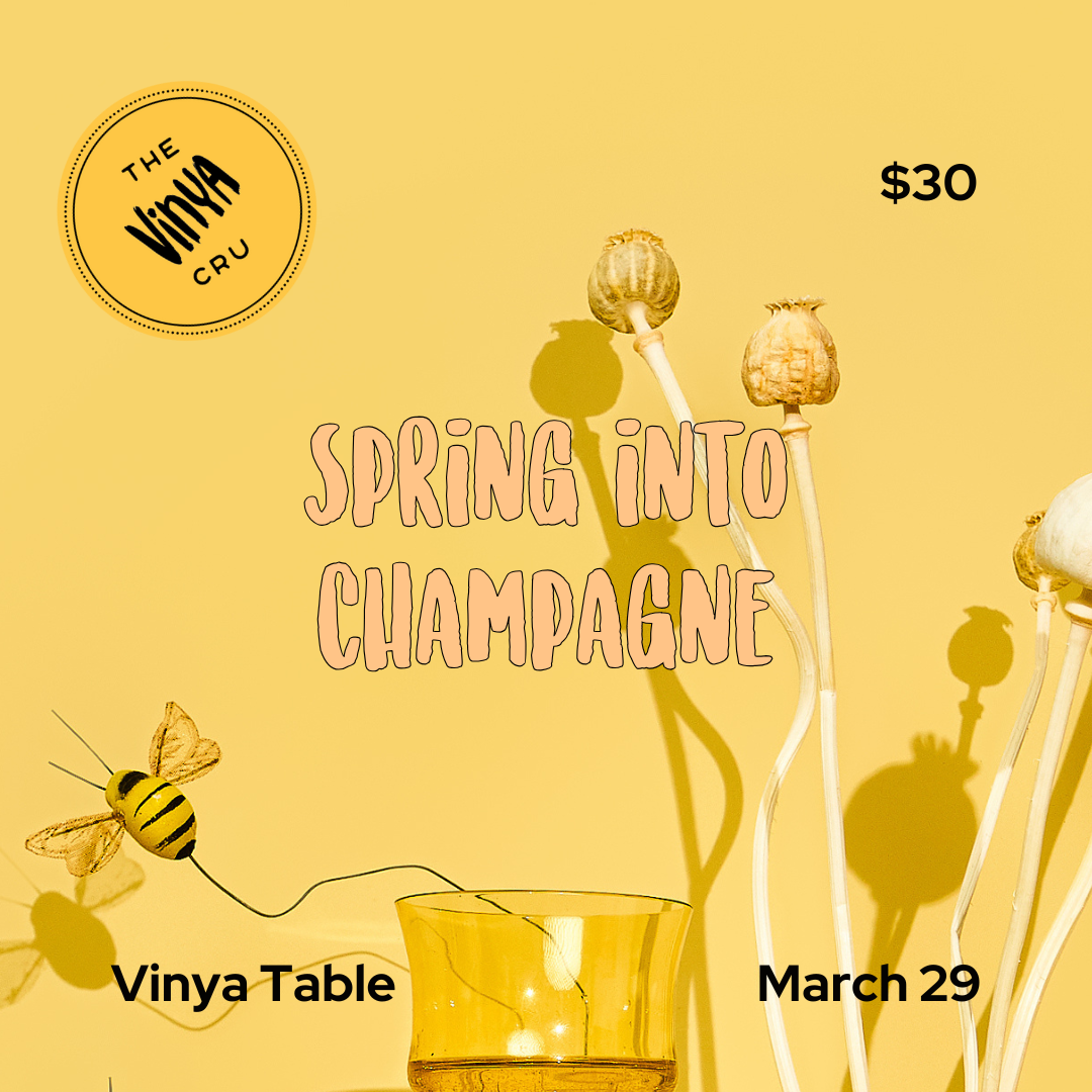 SPRING INTO CHAMPAGNE MARCH 29TH