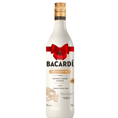 4PK of Bacardí Coquito (750ML)