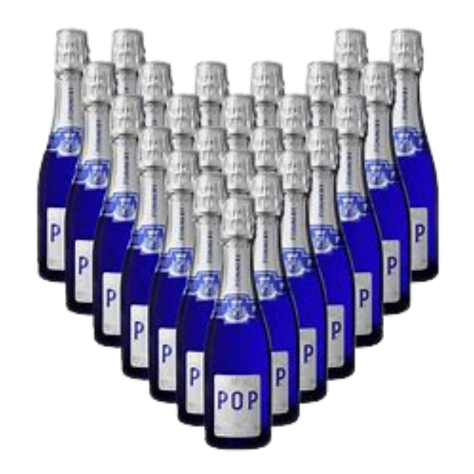 Case (24PK) of Pommery POPS (187ML)