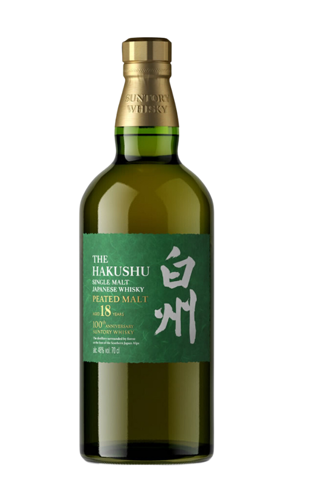 The Hakushu 100th Anniversary Edition, 18YR Peated Single Malt Whisky (700ML)