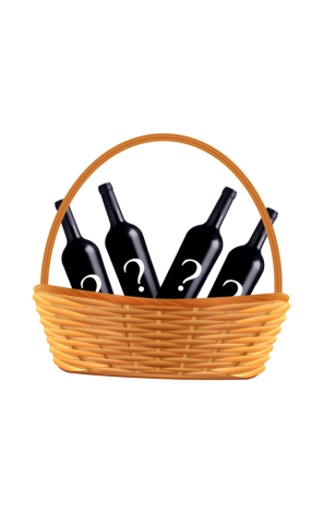 Mom's Mystery Wine Basket (4 Bottles)